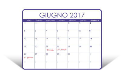 DATE MATURITÀ A.S. 2016/2017