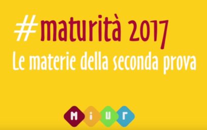 MATURITA’ 2017: SECONDA PROVA