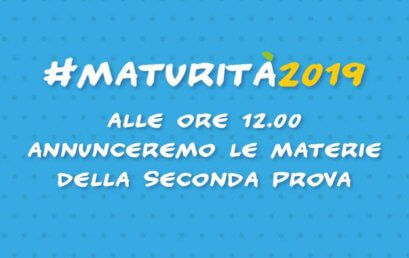 #Maturità2019