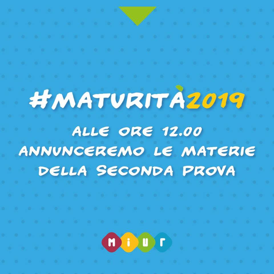 #Maturità2019