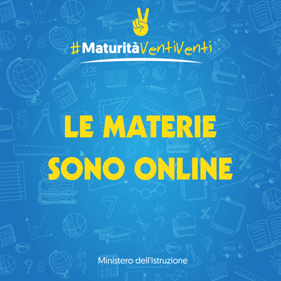 #Maturità 2020